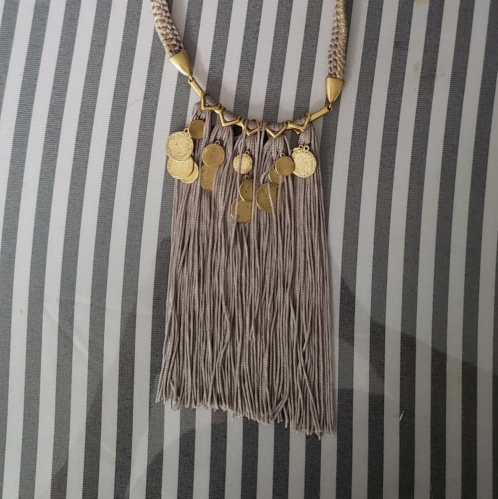 Stella and Dot Samar Fringe necklace